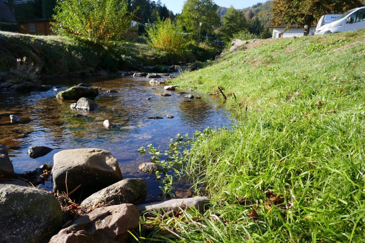 Ferienwohnung Am Wald Bad Herrenalb Exteriör bild